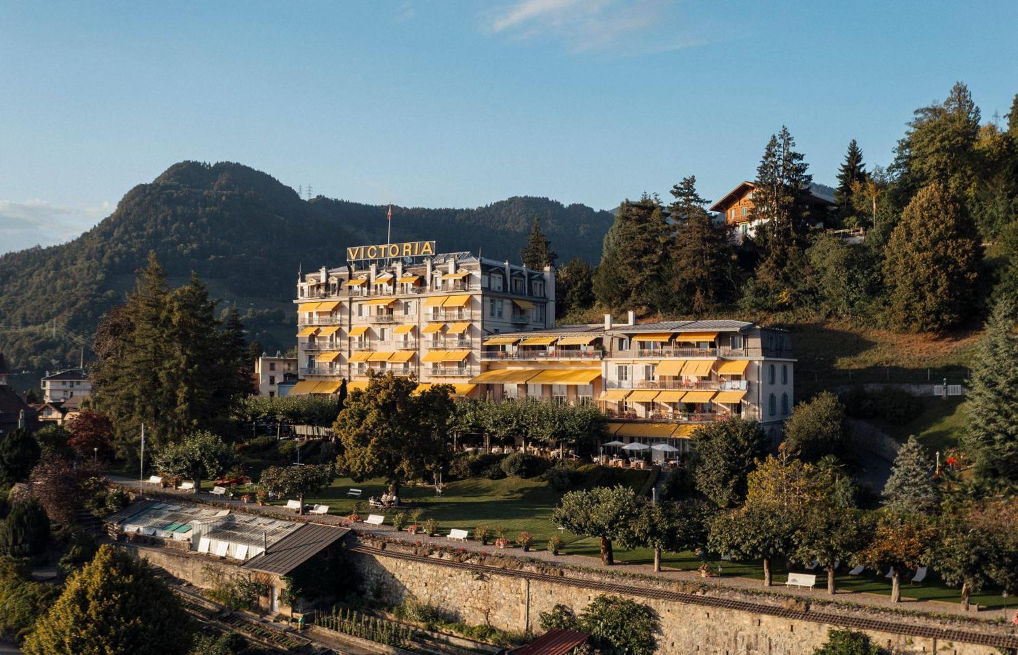 Hotel Victoria Glion Montreux Exterior foto